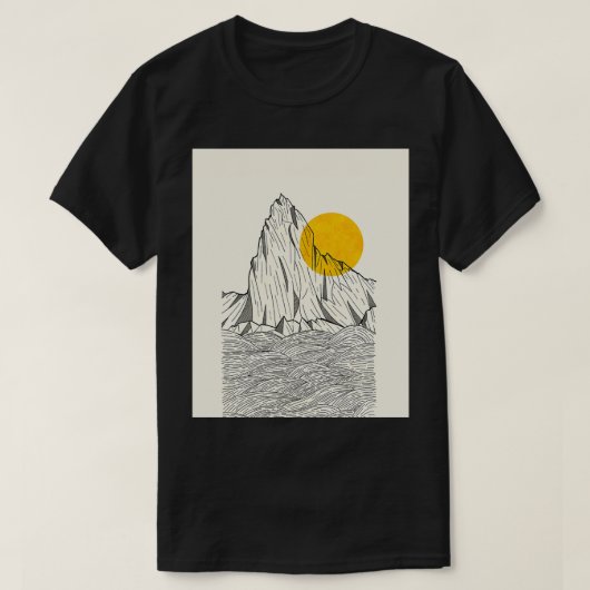 Sun Cliffs T-shirt (Design voorkant)