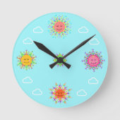 Sun Clock A Ronde Klok (Voorkant)