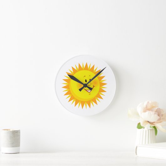 Sun Clock Ronde Klok (Huis)