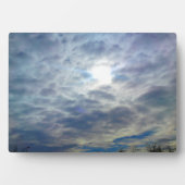 Sun Clouds Photo Plaque Fotoplaat (voorkant)