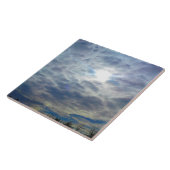 Sun Clouds Tile Tegeltje (Zijkant)