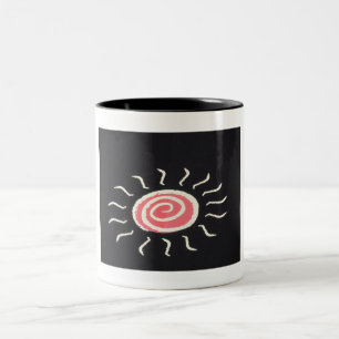 Sun Coffee-Mok Tweekleurige Koffiemok