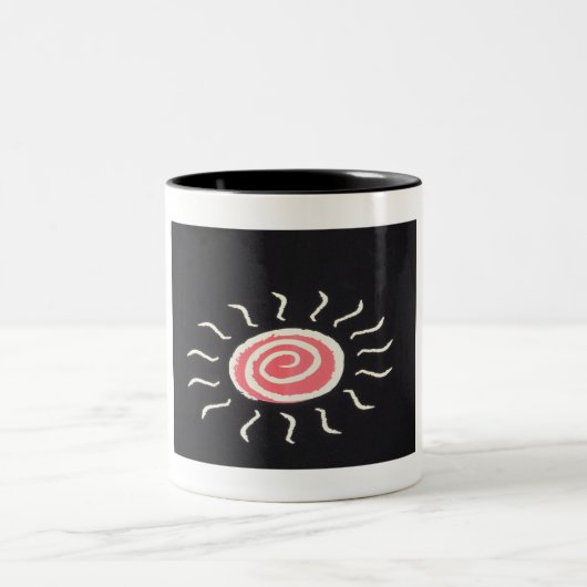 Sun Coffee-Mok Tweekleurige Koffiemok (Center)