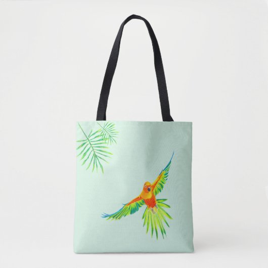 Sun Conure canvas tas (Voorkant)