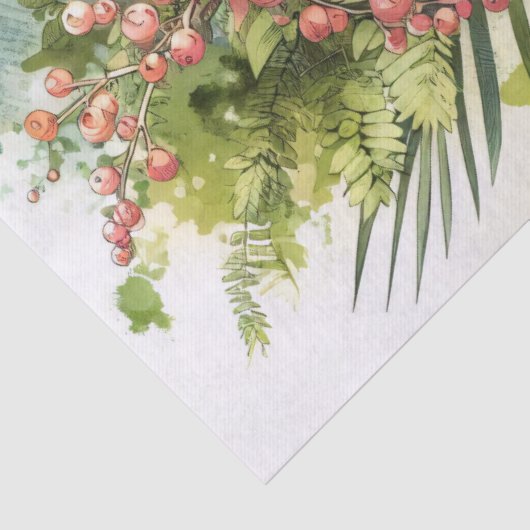 Sun Conure Decoupage Tissuepapier (Detail)