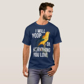 Sun Conure Exotic Bird Owner Funny Parrot Pun T-shirt (Voorkant volledig)