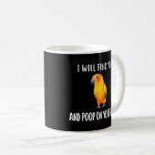 Sun Conure, ik zal je vinden Koffiemok (Voorkant rechts)
