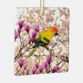 Sun Conure Keramisch Ornament (Rechts)