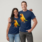Sun Conure leuke parro T-shirt (Unisex)