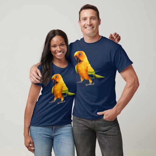 Sun Conure leuke parro T-shirt (Unisex)