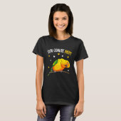 Sun Conure mama Funny Parrot Bird Lover Women T-shirt (Voorkant volledig)