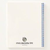 Sun Conure met veren en zonnebloempitten Notitieboek (Achterkant)