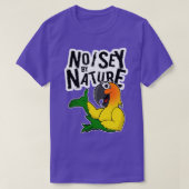 Sun Conure Noisey door Natuur T-shirt (Design voorkant)