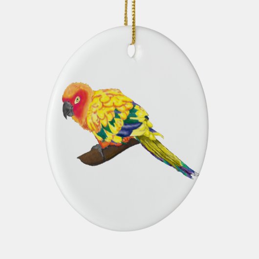 Sun Conure Ornament (Rechts)