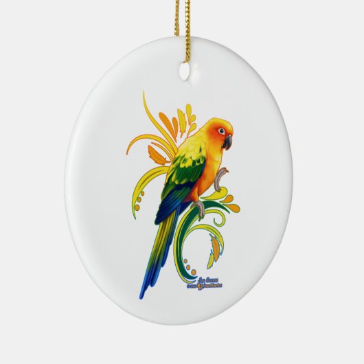 Sun Conure Ornament (Rechts)