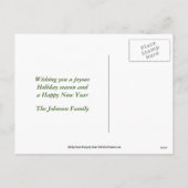 Sun Conure Parrot-kerstfeestdag-Briefkaart Feestdagenkaart (Achterkant)