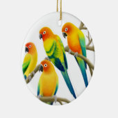 Sun Conure Parrots Ornament (Rechts)