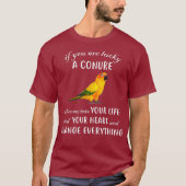 Sun Conure Shirt Conure Parrot Bird Change (Voorkant)