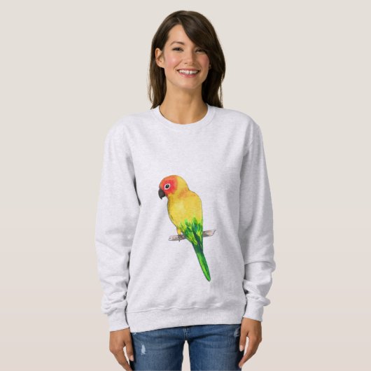 Sun conure trui (Voorkant volledig)