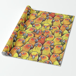 Sun Conures Cadeaupapier