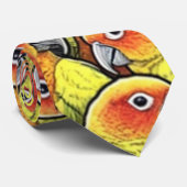 Sun Conures Stropdas (Opgerold)