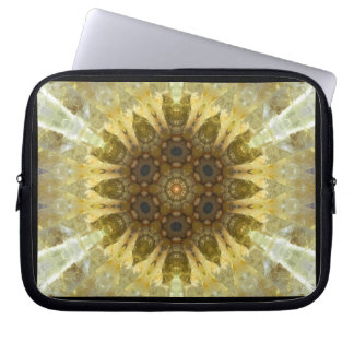 Sun Crystal Mandala Laptop Sleeve