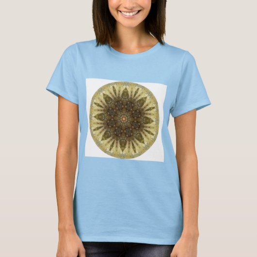 Sun Crystal Mandala T-shirt (Voorkant)