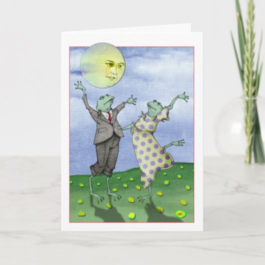 Sun Dance Jubileum Kaart (Voorkant)