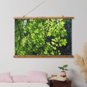 Sun Dapped Horse Chestnut Leaves Hangend Wandkleed (Slaapkamer)