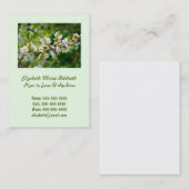 Sun-Dapped Spring Hawthorn Contactkaartje (Voorkant / Achterkant)