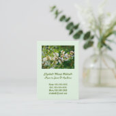 Sun-Dapped Spring Hawthorn Contactkaartje (Staand voorkant)