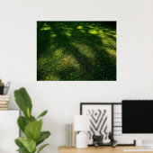 Sun Dappled Lawn Poster (Thuiskantoor)