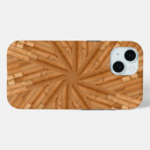 Sun Deck - Light Wooden Starburst Case-Mate iPhone Case (Achterkant (horizontaal))