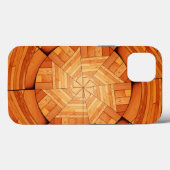 Sun Deck - Mahogany Sunburst Inlay Case-Mate iPhone Case (Achterkant (horizontaal))