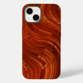 Sun Deck - Red Wooden Pine Knot Case-Mate iPhone Case (Achterkant)