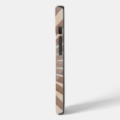 Sun Deck - Striped Wooden Sunburst Case-Mate iPhone Case (Achterkant / Links)