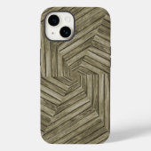 Sun Deck - Weathered Wooden Starburst Case-Mate iPhone Case (Achterkant)