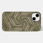 Sun Deck - Weathered Wooden Starburst Case-Mate iPhone Case (Achterkant (horizontaal))