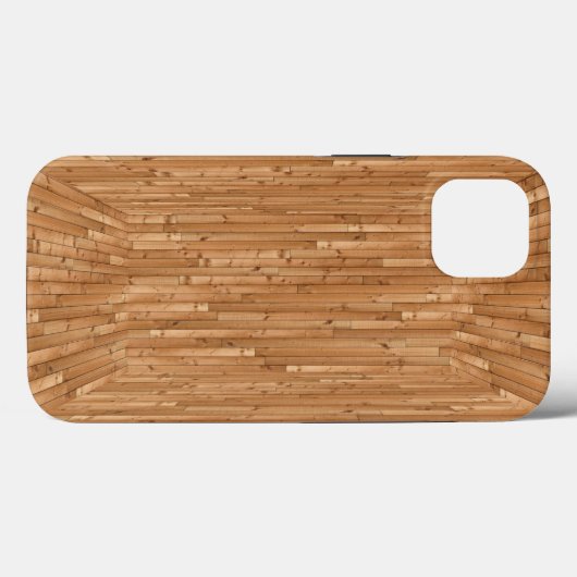 Sun Deck - Wooden Box Illusion Case-Mate iPhone Case (Achterkant (horizontaal))