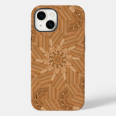 Sun Deck - Wooden Starburst Mosaic Case-Mate iPhone Case (Achterkant)