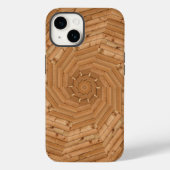 Sun Deck - Wooden Swirl Mosaic Case-Mate iPhone Case (Achterkant)
