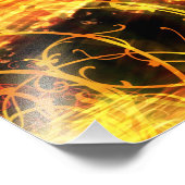 Sun Decor Sunset Fantasy Art Foto Foto Afdruk (Hoek)