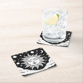 Sun Deity papier onderzetter (Insitu)