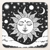 Sun Deity papier onderzetter (Voorkant)