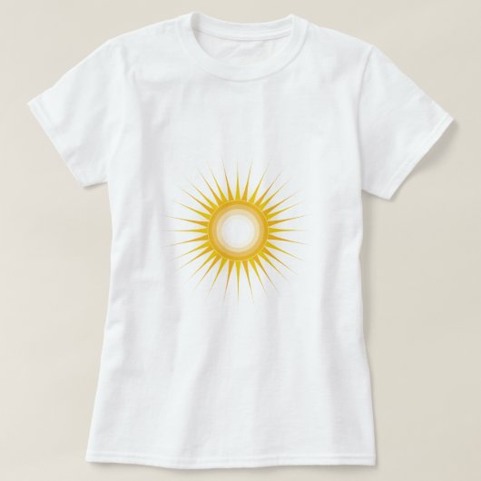 Sun Design T-shirt (Design voorkant)