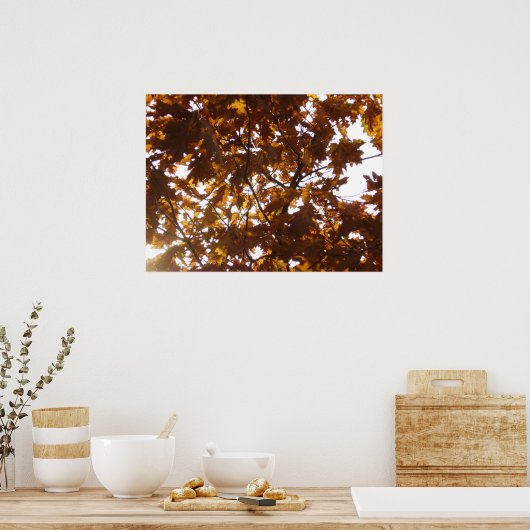 Sun Diamond op valgolven Poster (Keuken)