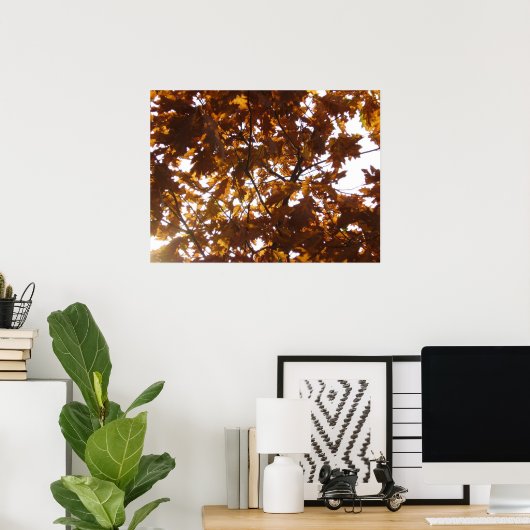 Sun Diamond op valgolven Poster (Thuiskantoor)