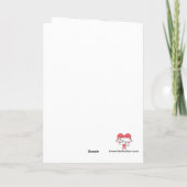 Sun die door Storm wolken duwt: Kaart (Achterkant)