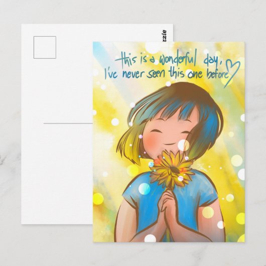 Sun- DNM-Briefkaarten Briefkaart (Voorkant / Achterkant)