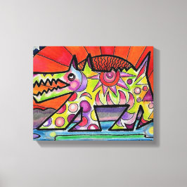 Sun Dog #1 Canvas Afdruk